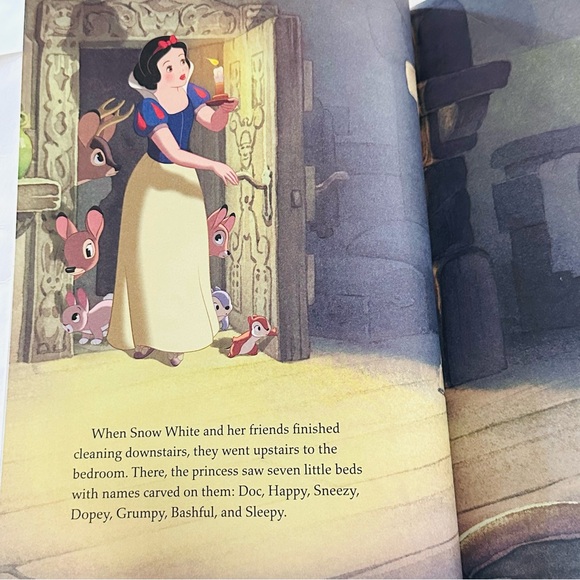 Disney Princess Snow White & the Seven Dwarfs Paperback Storybook Picture Book - Picture 9 of 16